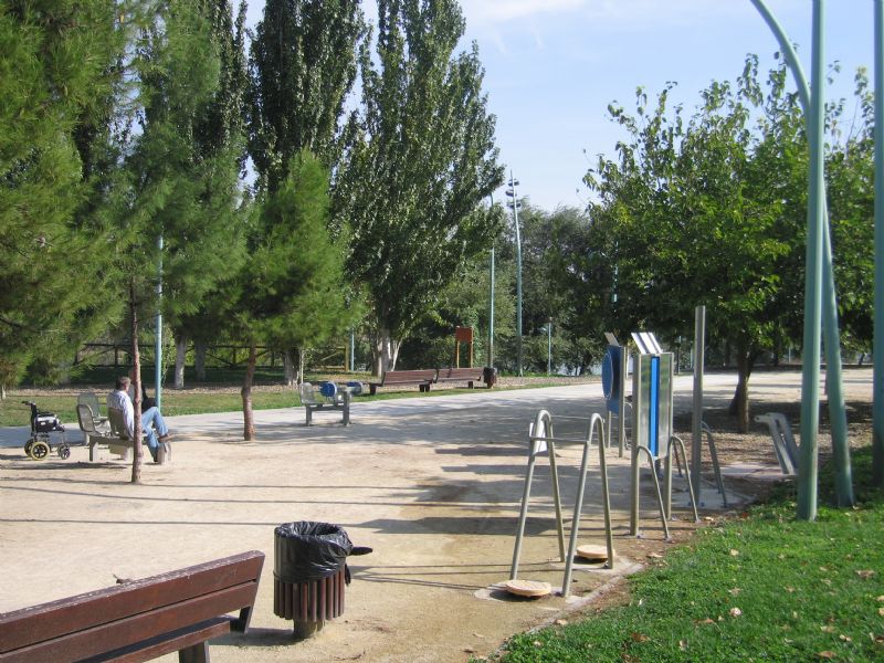 Estación gimnasia IDE Parque Tenerías