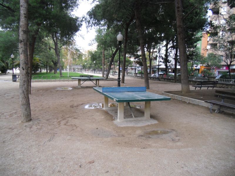 Tenis de mesa nº 1 IDE Parque Pignatelli