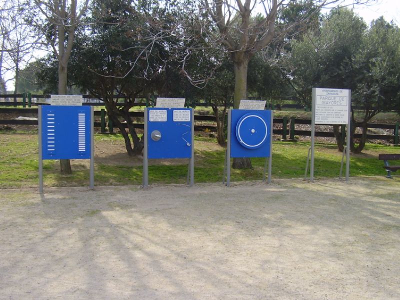 Estación de Gimnasio para adultos IDE Parque Oliver