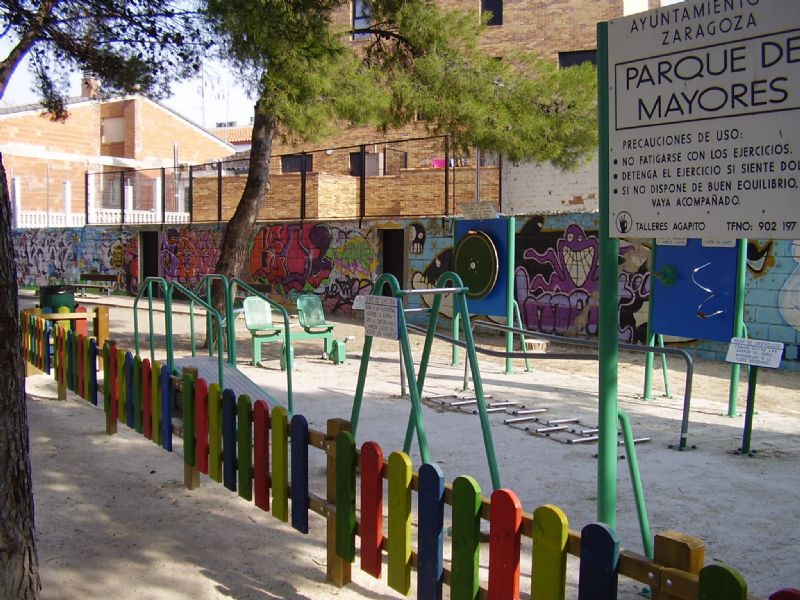 Estación de Gimnasia IDE Parque Paco Lacasa 