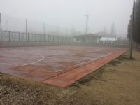 Limpieza Pista de Fútbol Sala. [Fecha: 09/01/2014]