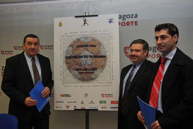 Presentada en Zaragoza la imagen de la XXXIII Copa del Rey de Balonmano