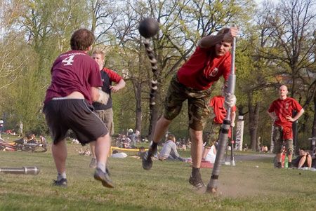 Jugger, un deporte desconocido que combina elementos de un juego de pelota con un juego de lucha