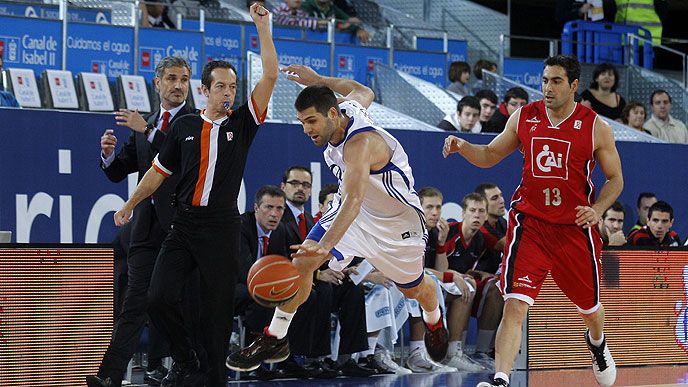 El Real Madrid, colider de la liga ACB, visita al CAI Zaragoza este sábado