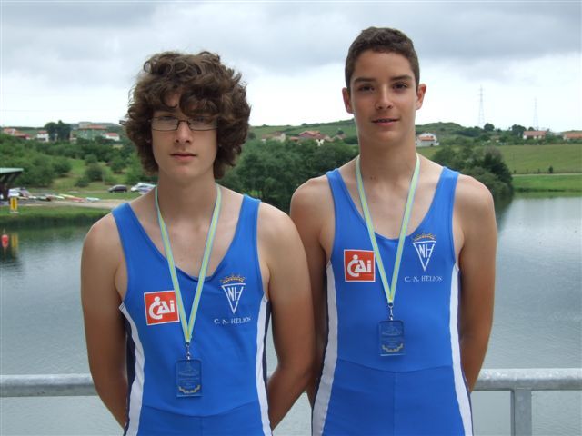 Remo: C. N. Helios Plata y Bronce en Asturias