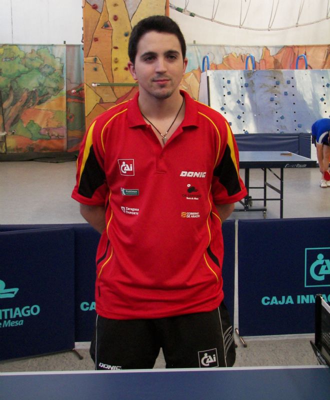 Jorge Cardona, campeón de la Copa del Rey de Tenis de Mesa Adaptado