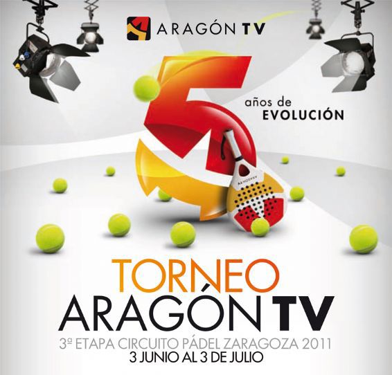 Continúa la 3ª Etapa del Circuito Padel ZGZ – Torneo ARAGÓN TV