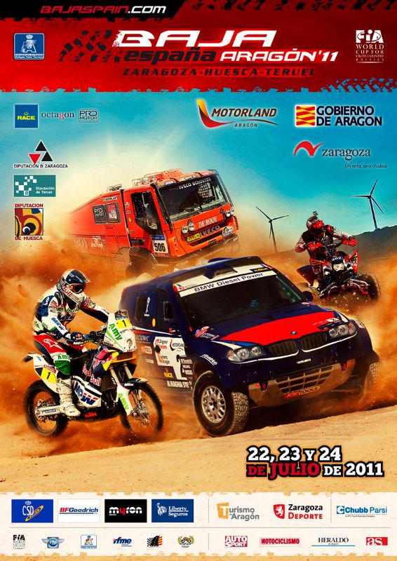 La Baja España-Aragón 2011 contará con numerosos pilotos de renombre nacional e internacional