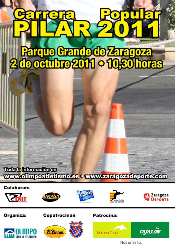 Ya están abiertas las inscripciones a la Carrera Popular Pilar 2011