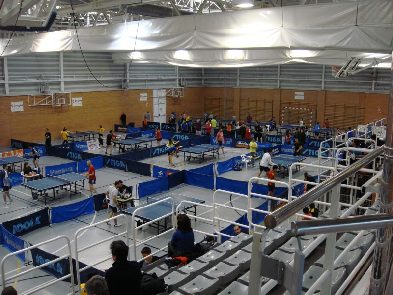 El chileno Felipe Contreras se proclama campeón del Trofeo «CAI-Ciudad de Zaragoza» de Tenis de Mesa