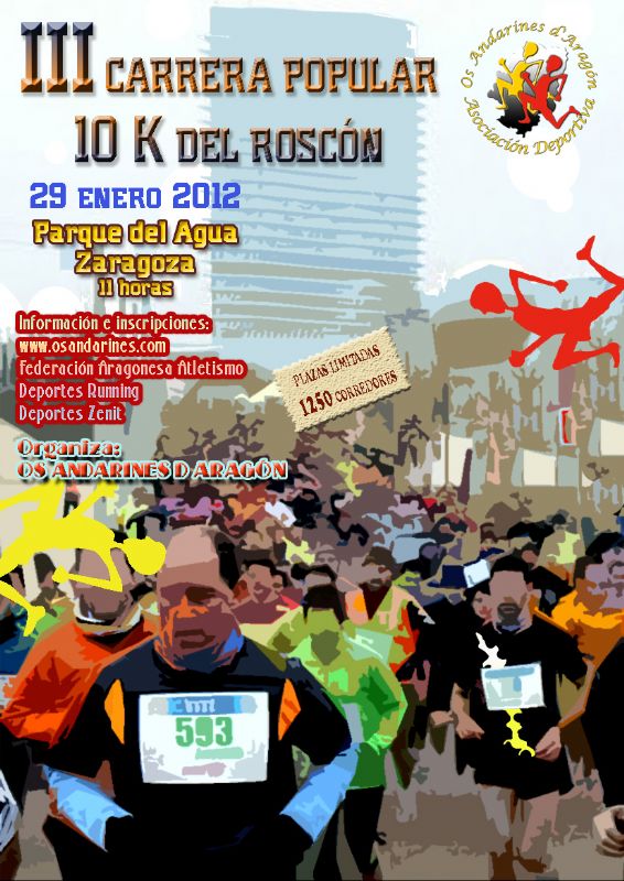 Las inscripciones para la Carrera Popular «10k del Roscón» se han cerrado al superarse el cupo de participantes