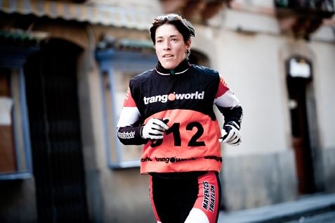 La aragonesa Yolanda Magallón se proclama campeona de España de Triatlón de Invierno