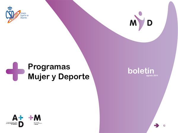 El Consejo Superior de Deportes lanza el cuarto número del boletín «Programas Mujer y Deporte»