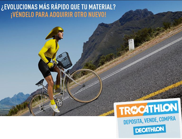 Trocathlon: ¿Quieres vender tu viejo material deportivo? ¿Deseas ahorrar comprando material usado? Trocathlon: ¿Quieres vender tu viejo material deportivo? ¿Deseas ahorrar comprando material usado?
