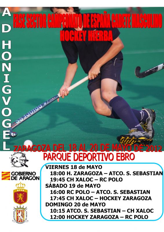 Hockey de alto nivel en el Parque Deportivo Ebro