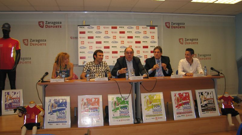 Presentación de la «Sport Zone 10k Zaragoza 2012»