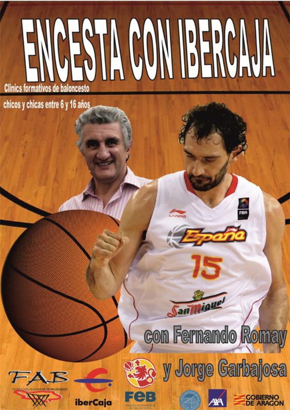 Clinics formativos de baloncesto «Encesta con Ibercaja»