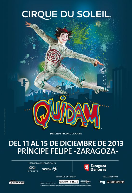 El Circo del Sol llegará de nuevo a Zaragoza en Diciembre de 2013