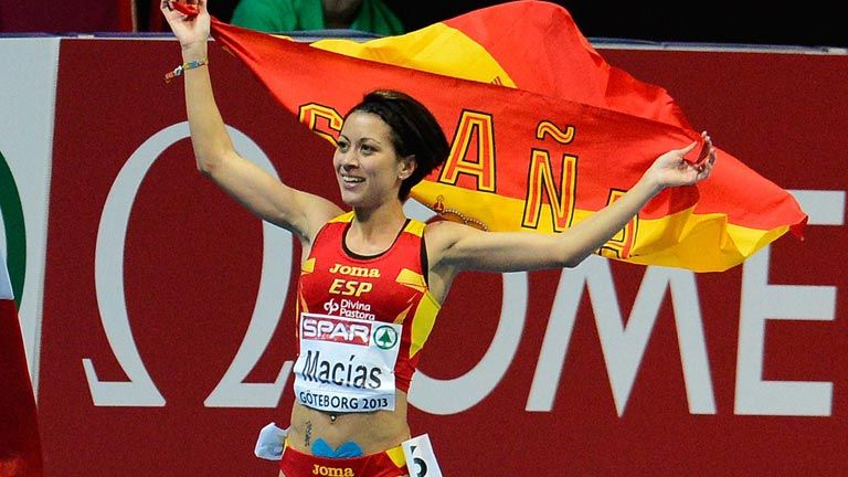 Isabel Macías, plata en el Europeo de Atletismo