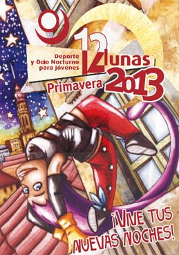 «12 Lunas Primavera 2013», deporte y ocio nocturno para jóvenes