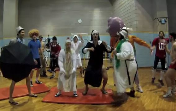 La fiebre del «Harlem Shake» llega al deporte zaragozano