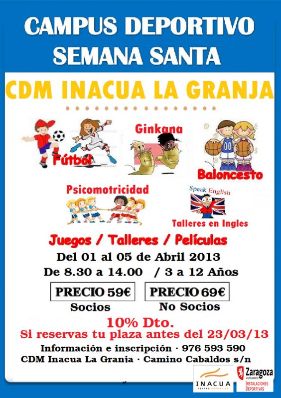 Campus Deportivo de Semana Santa «Inacua La Granja»