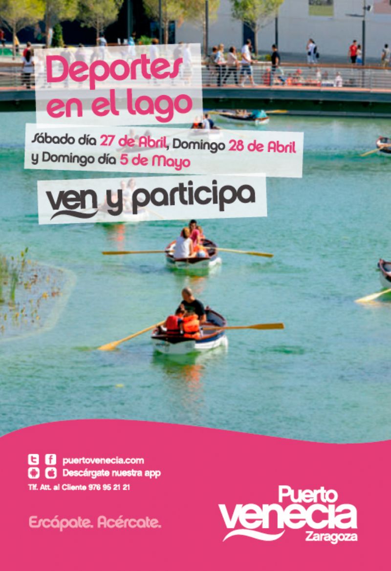 Este domingo, ven a hacer deporte a Puerto Venecia