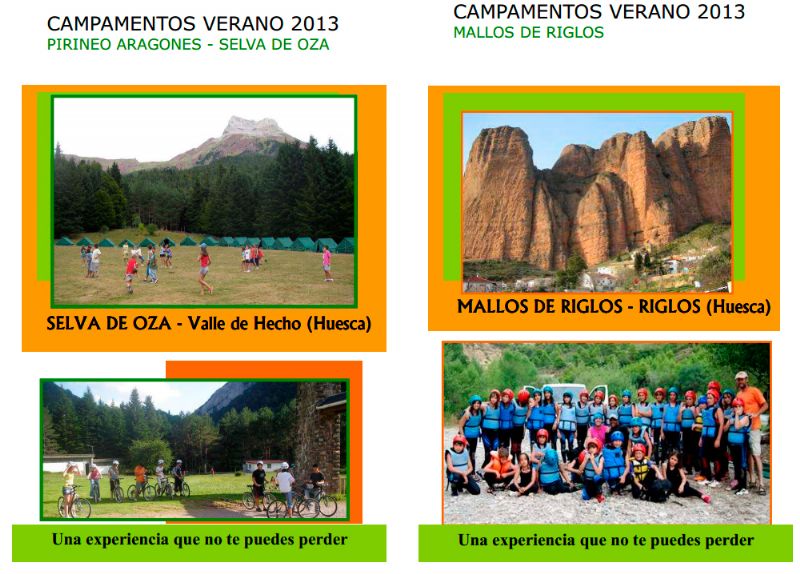 Ecoaventura Riglos presenta sus Campamentos de Verano en Riglos y la Selva de Oza