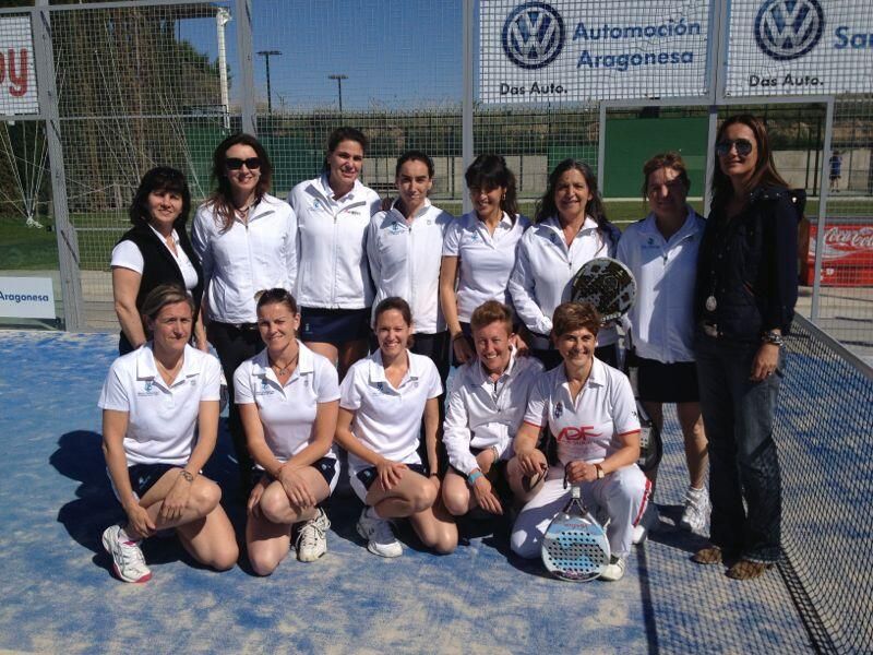 El equipo femenino del RZCT se clasifica para el Campeonato de España de 3ª de Pádel