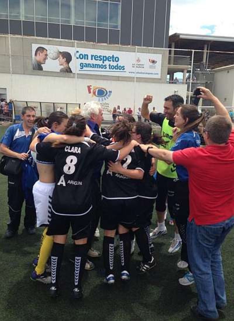 Las chicas del Prainsa jugarán la final de la Copa de la Reina de Fútbol el próximo domingo