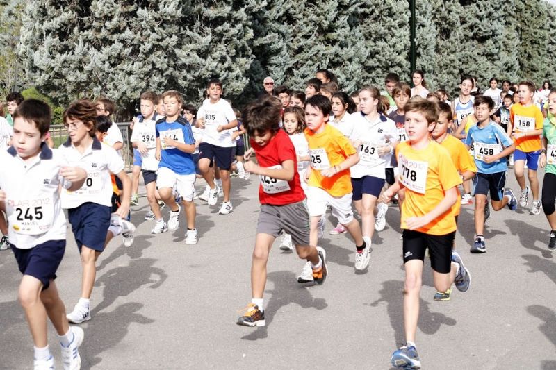 Deporte y calzado deportivo en niños