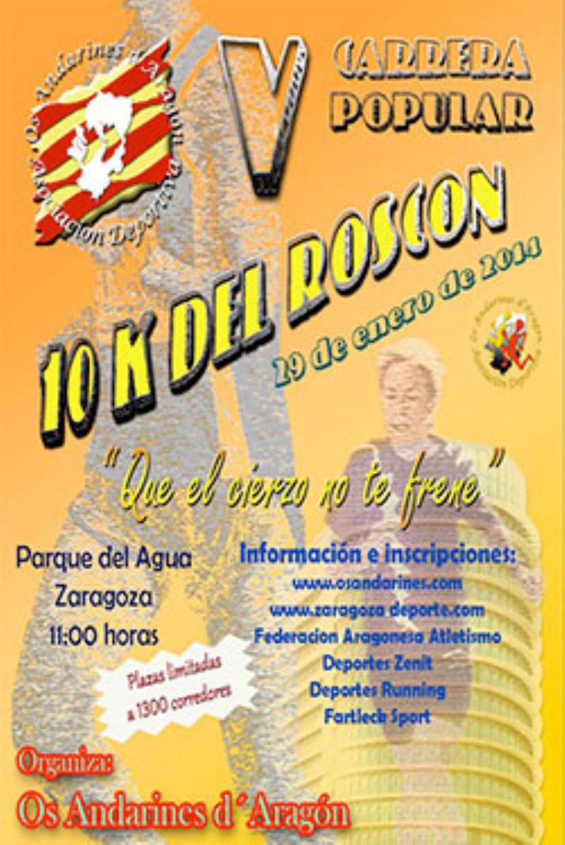 Clasificaciones de la Carrera Popular «10k del Roscón» 2014