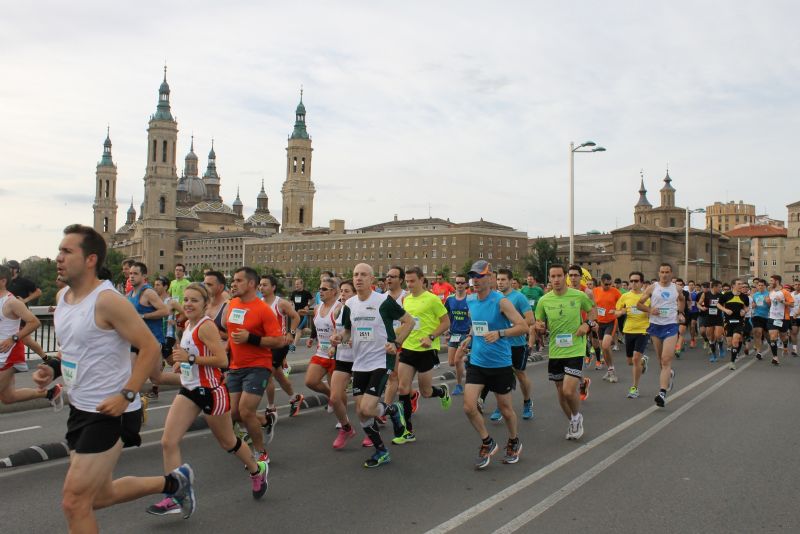 La  XVII edición del Medio Maratón  «Grupo Ibercaja- Ciudad de Zaragoza», una gran fiesta ciudadana