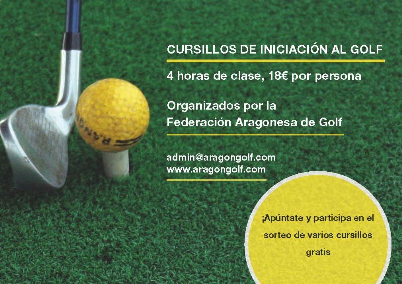 Cursillos de iniciación al golf  