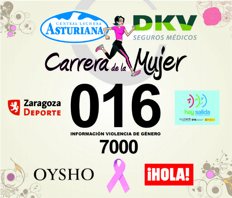 Todas las participantes de la Carrera de la Mujer lucirán el 016