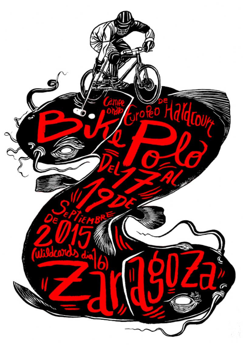 Zaragoza acoge el Campeonato de Europa de Bike Polo