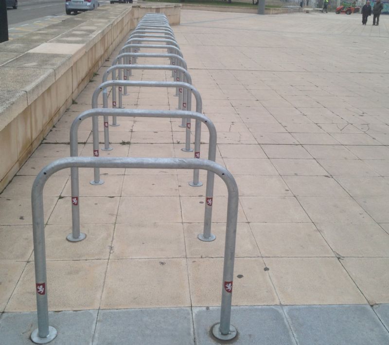 El Ayuntamiento de Zaragoza instala 346 aparcamientos para bicis