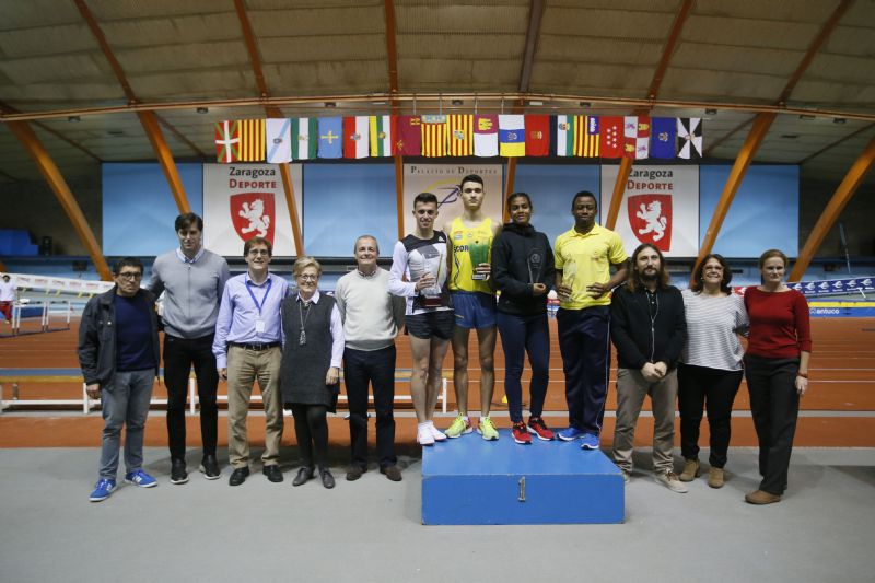 El Trofeo «Ibercaja-Ciudad de Zaragoza» de Atletismo en Pista Cubierta dejó dos mínimas europeas, varias nacionales y cuatro mejores marcas españolas