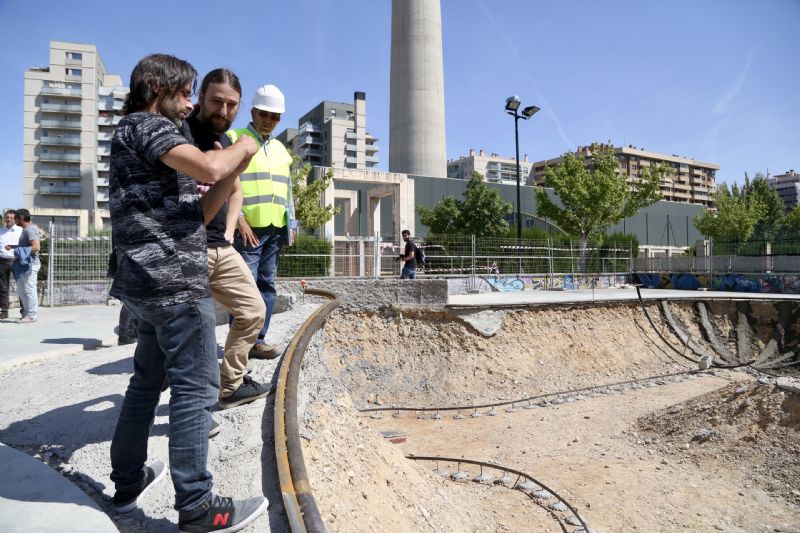  El nuevo Skate Park de Vía Hispanidad estará listo a comienzos de julio