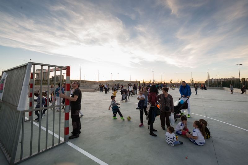 Nueva Instalación Deportiva Elemental  en el barrio Arcosur de Zaragoza