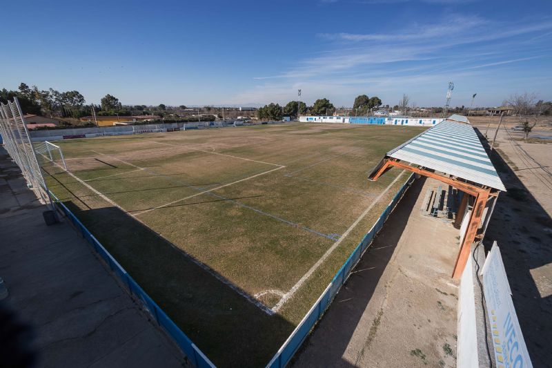 Comienzan las obras para reformar el Campo Municipal de Fútbol de Casetas