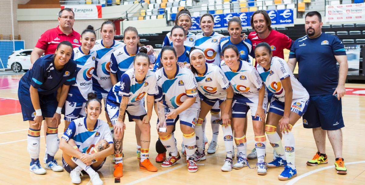 La A.D. Sala Zaragoza de fútbol sala, Premio «Zaragoza, Mujer y Deporte 2018» en en la categoría «Entidad/Club Deportivo»