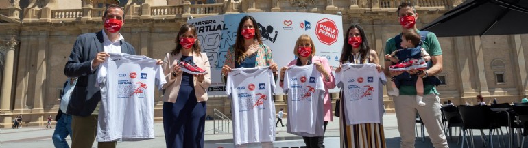 Zaragoza se une a la iniciativa solidaria Ponle Freno como sede embajadora de su nueva carrera virtual