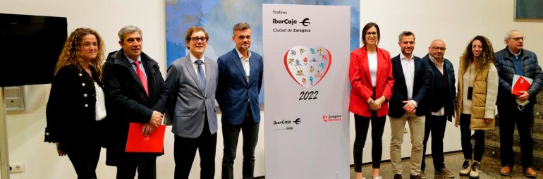 Ayuntamiento e Ibercaja renuevan su colaboración para los Trofeos Ciudad de Zaragoza