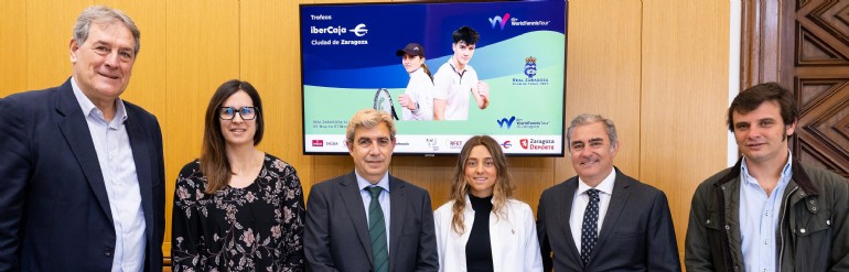 Las promesas del tenis mundial se dan cita en el Torneo ITF juniors Ibercaja-Ciudad de Zaragoza