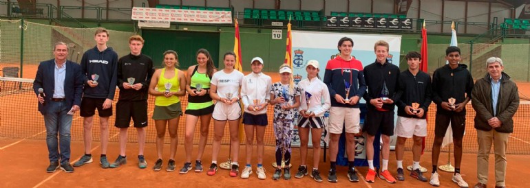 Jóvenes talentos del tenis mundial se dieron cita en el Torneo ITF Sub-18 «Ibercaja-Ciudad de Zaragoza»