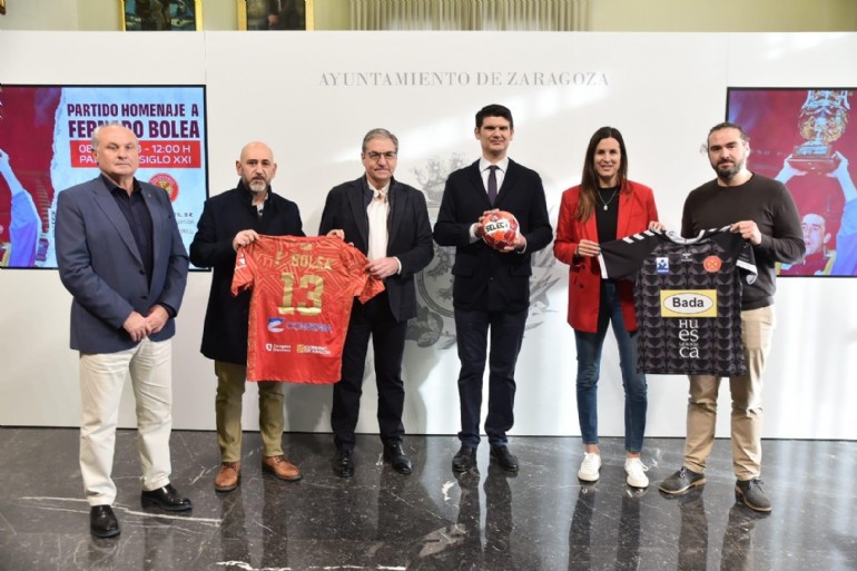 El CDM Siglo XXI acogerá un partido de balonmano en homenaje a Fernando Bolea