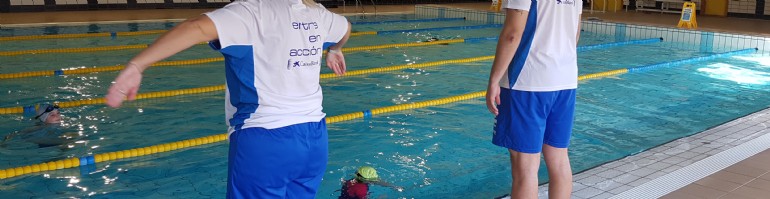 Inscripciones para el 2º periodo de los cursillos municipales de natación, gimnasia acuática, tenis y «nada cuidando tu espalda»