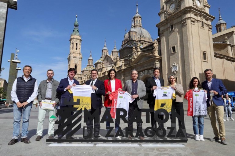 Zaragoza vivirá una fiesta del atletismo el 16 de abril, en el XVI Mann-Filter Maratón de Zaragoza CaixaBank y su 10K