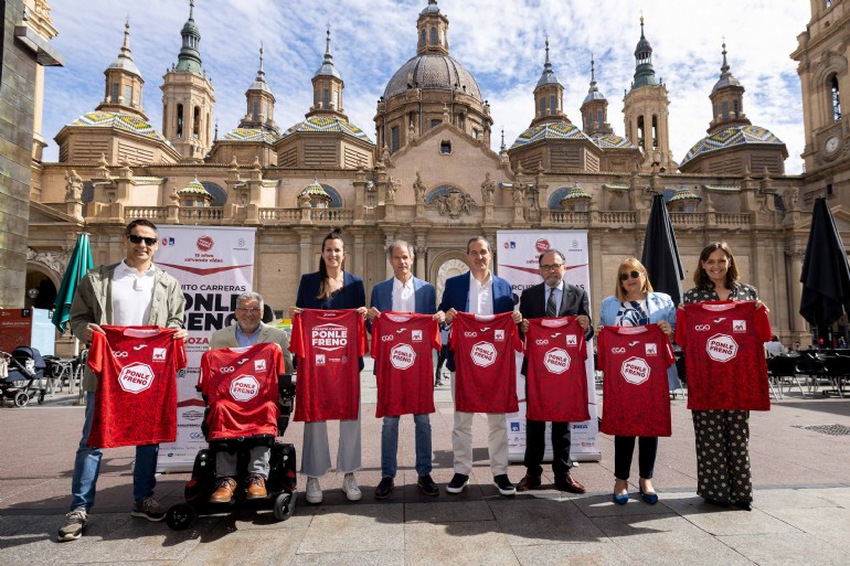 La carrera popular Ponle Freno llega a Zaragoza el 14 de mayo con circuitos de 5K y 10K, y carreras infantiles en la plaza del Pilar